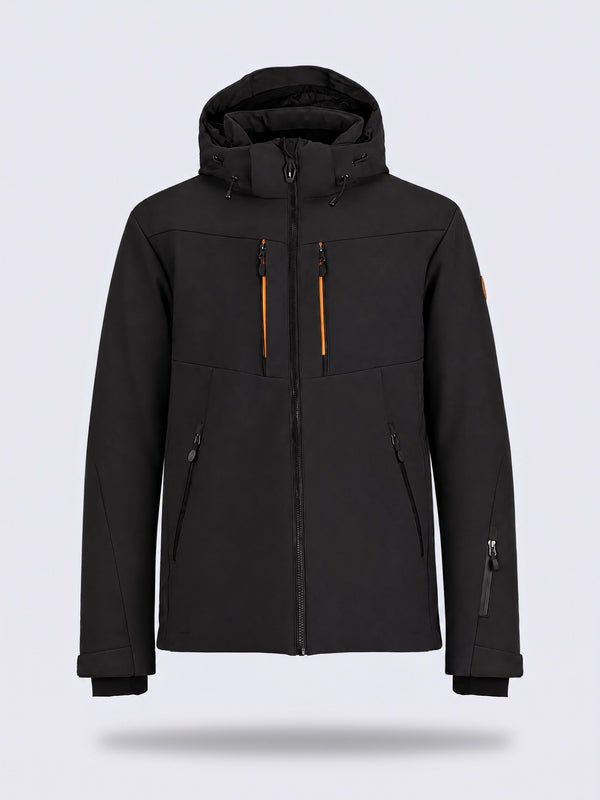 Alpha | Heren Ski Jacket Black