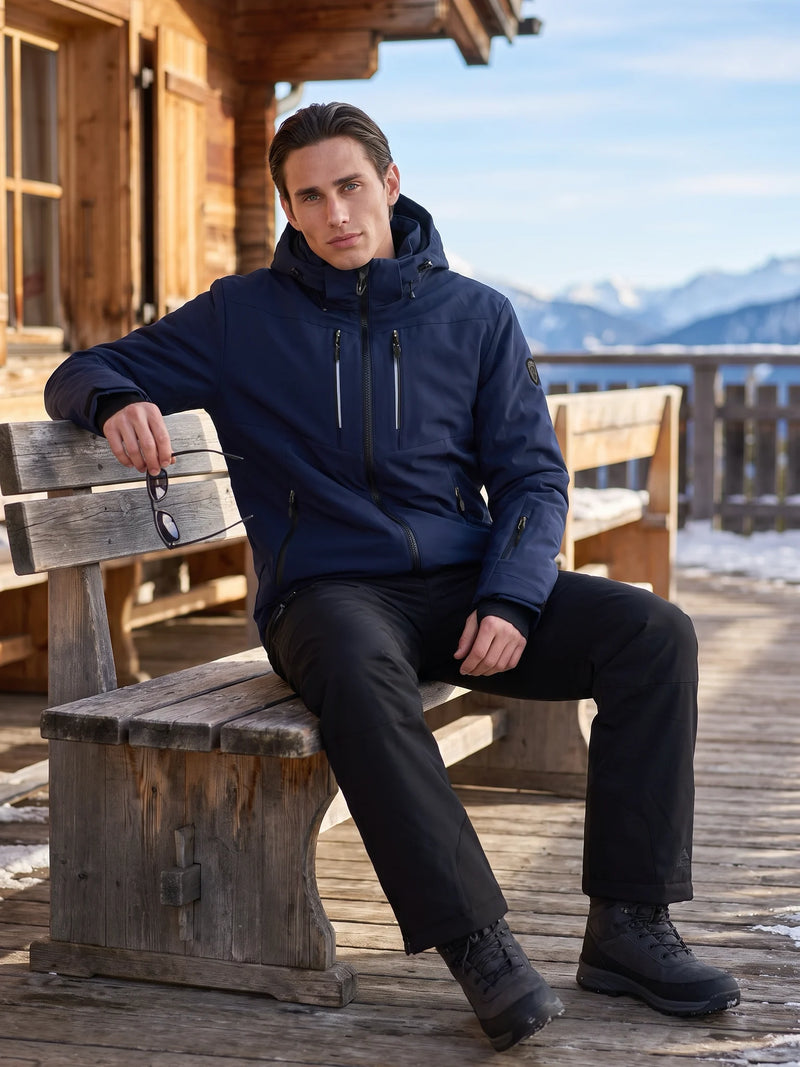 Alpha | Heren Ski Jacket Ink Blue