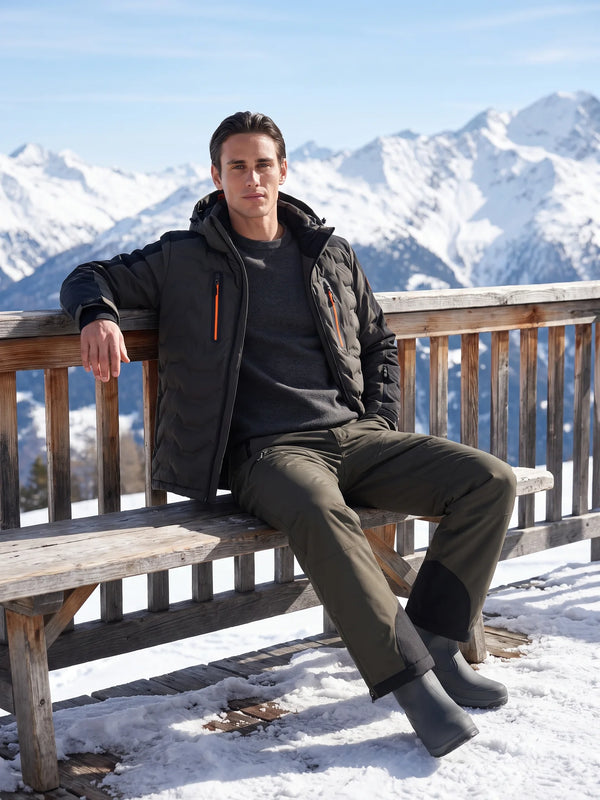Brian Sn62 | Man Ski Jacket Dark Olive