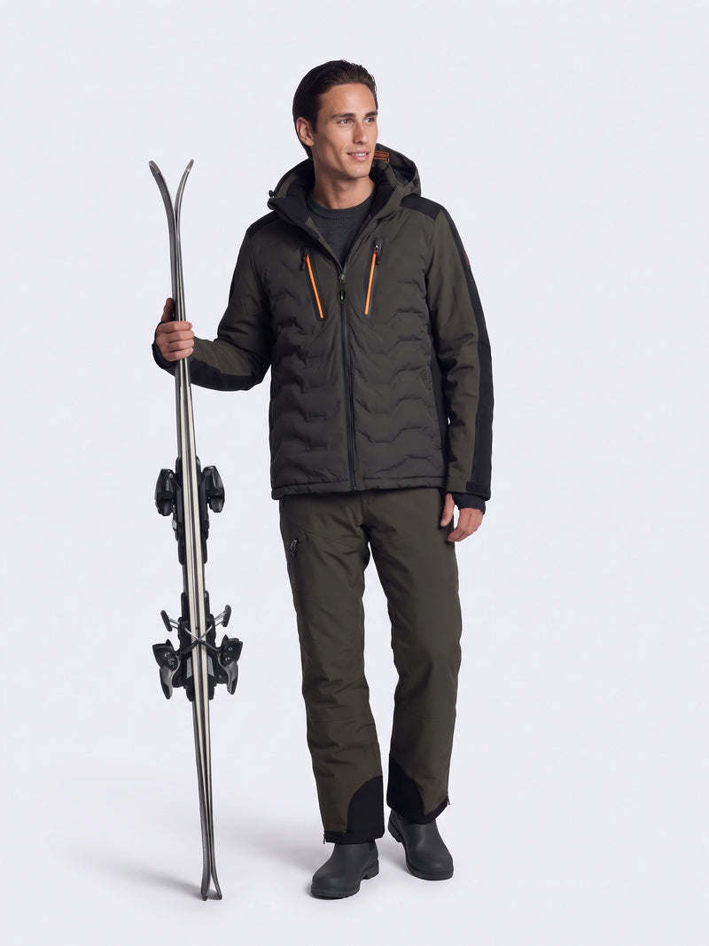 Brian Sn62 | Man Ski Jacket Dark Olive