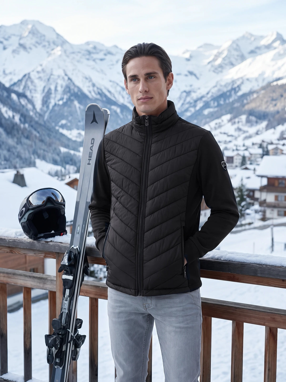 Hardy Ripstop Powerstretch Jack Heren Black