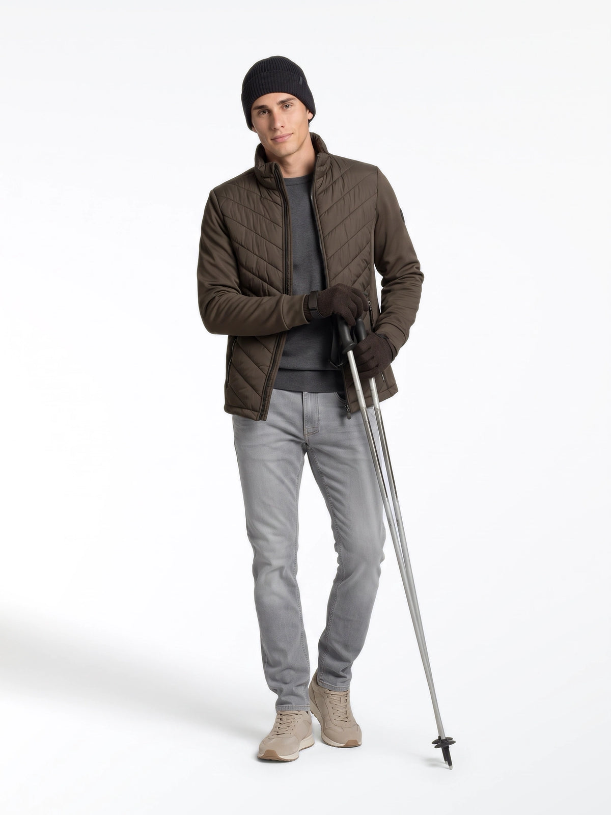 Hardy Ripstop Powerstretch Jack Heren Dark Olive