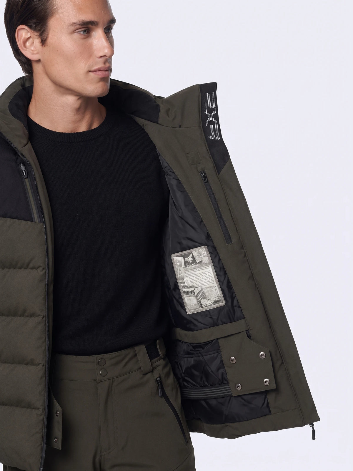 Irvin | Heren Jacket Dark Olive