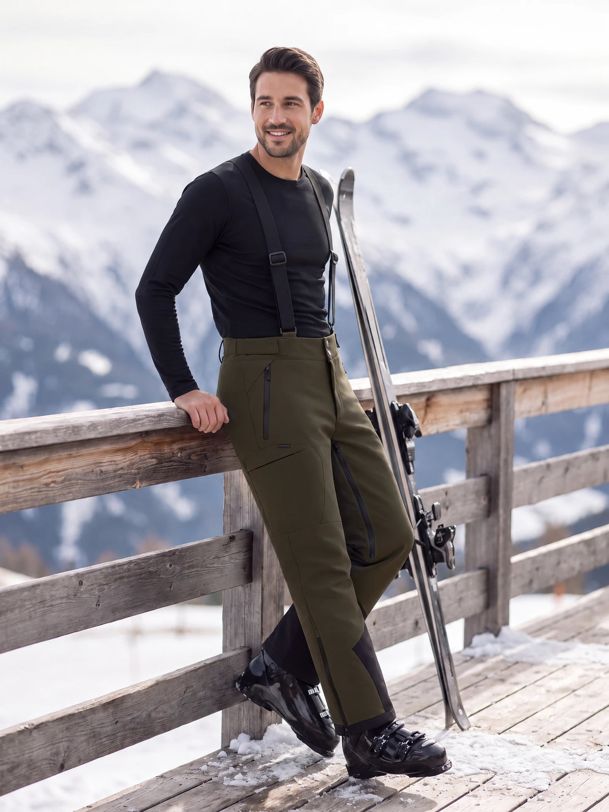 Prime | Heren Skipant Dark Olive