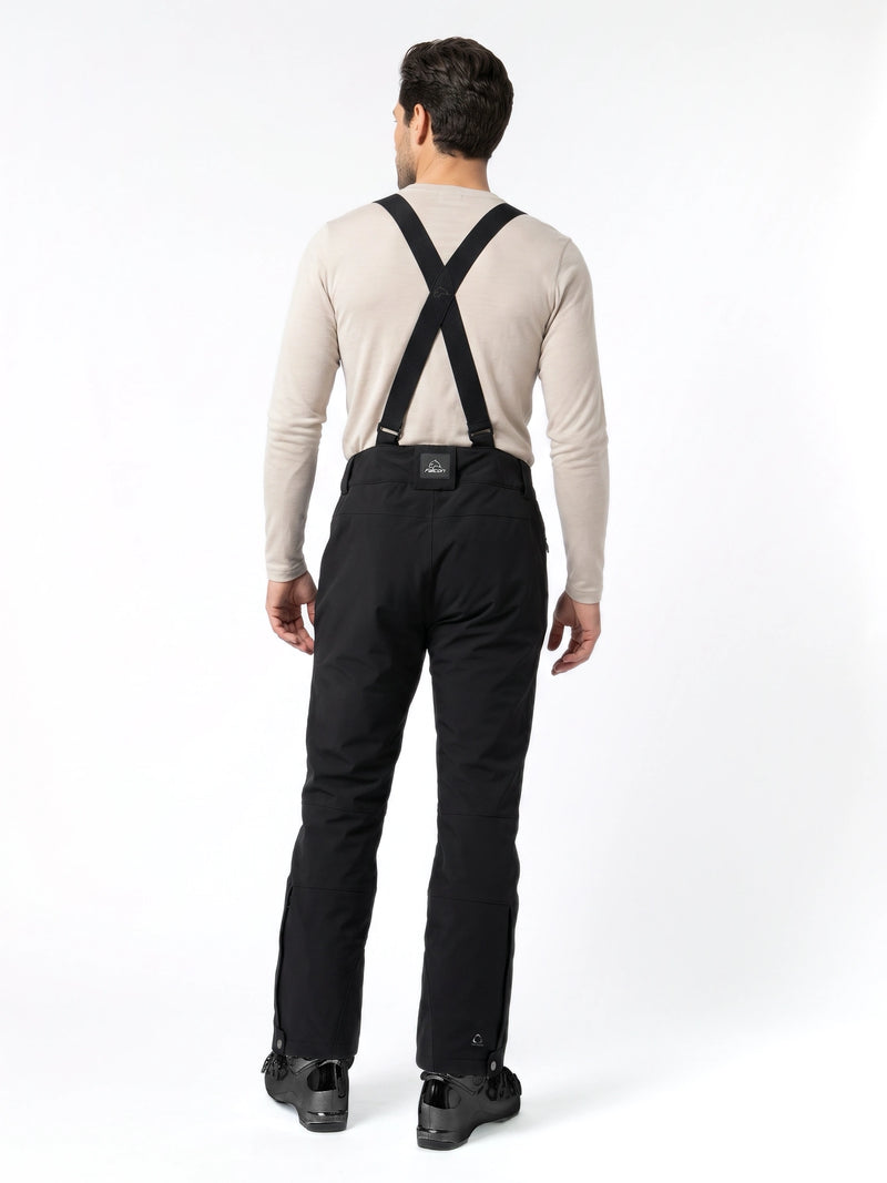 Range | Heren Softshell Ski Pants Black