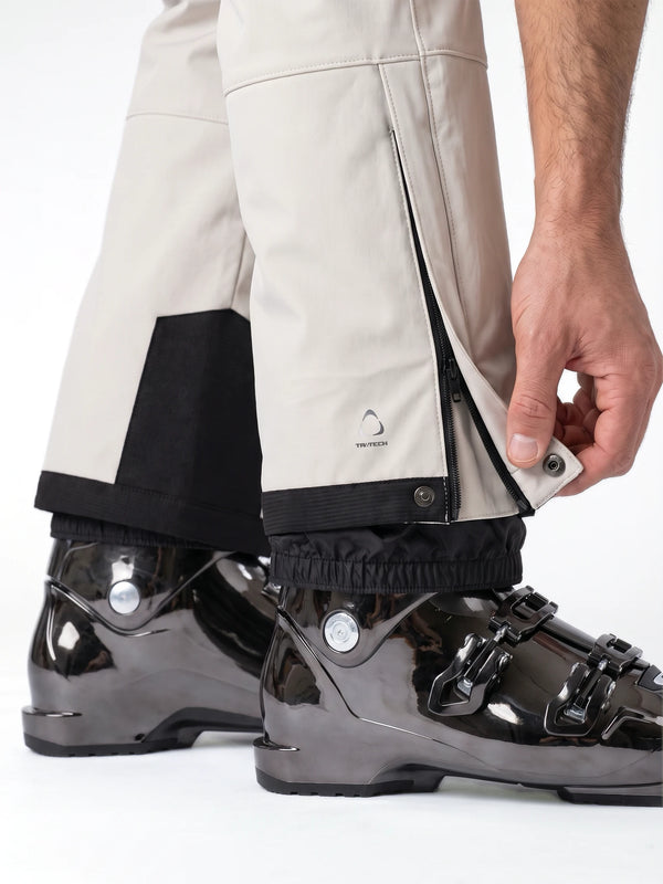 Range | Heren Softshell Ski Pants Stone Frost