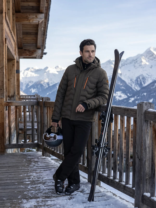 Ranger | Heren Ski Jacket Dark Olive