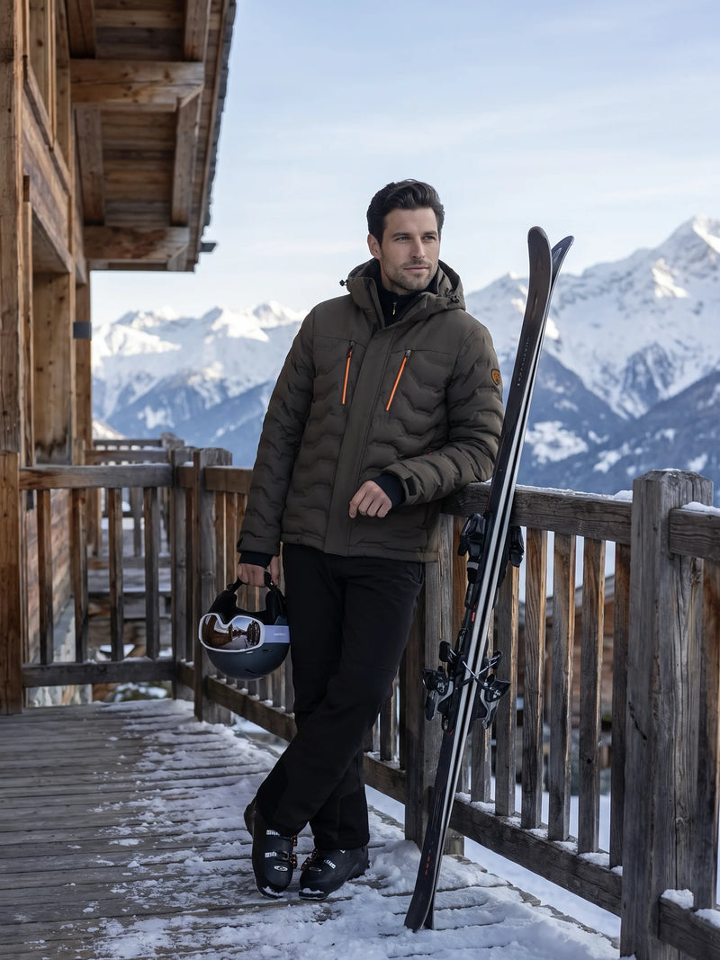 Ranger | Heren Ski Jacket Dark Olive