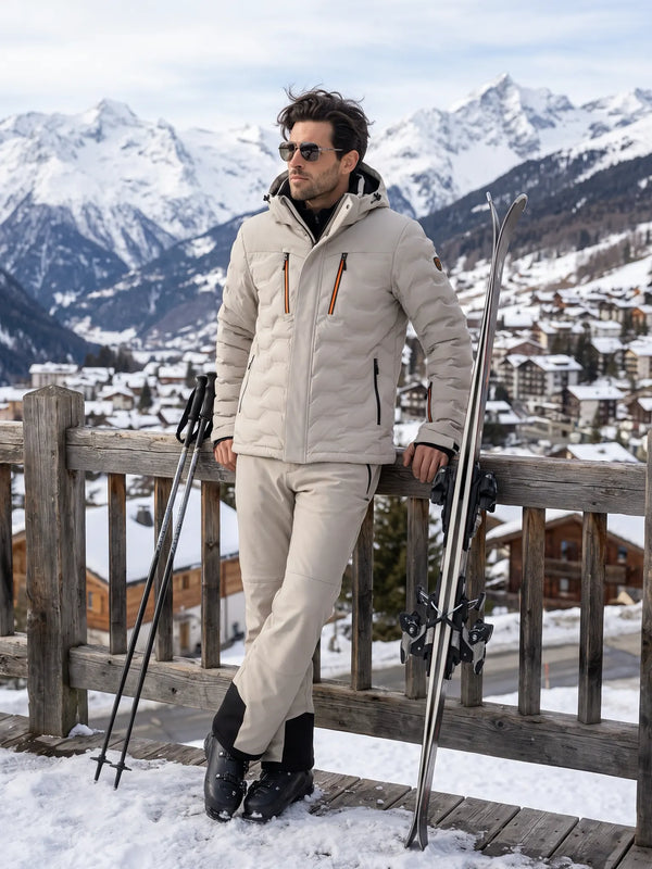 Ranger | Heren Ski Jacket Stone Frost