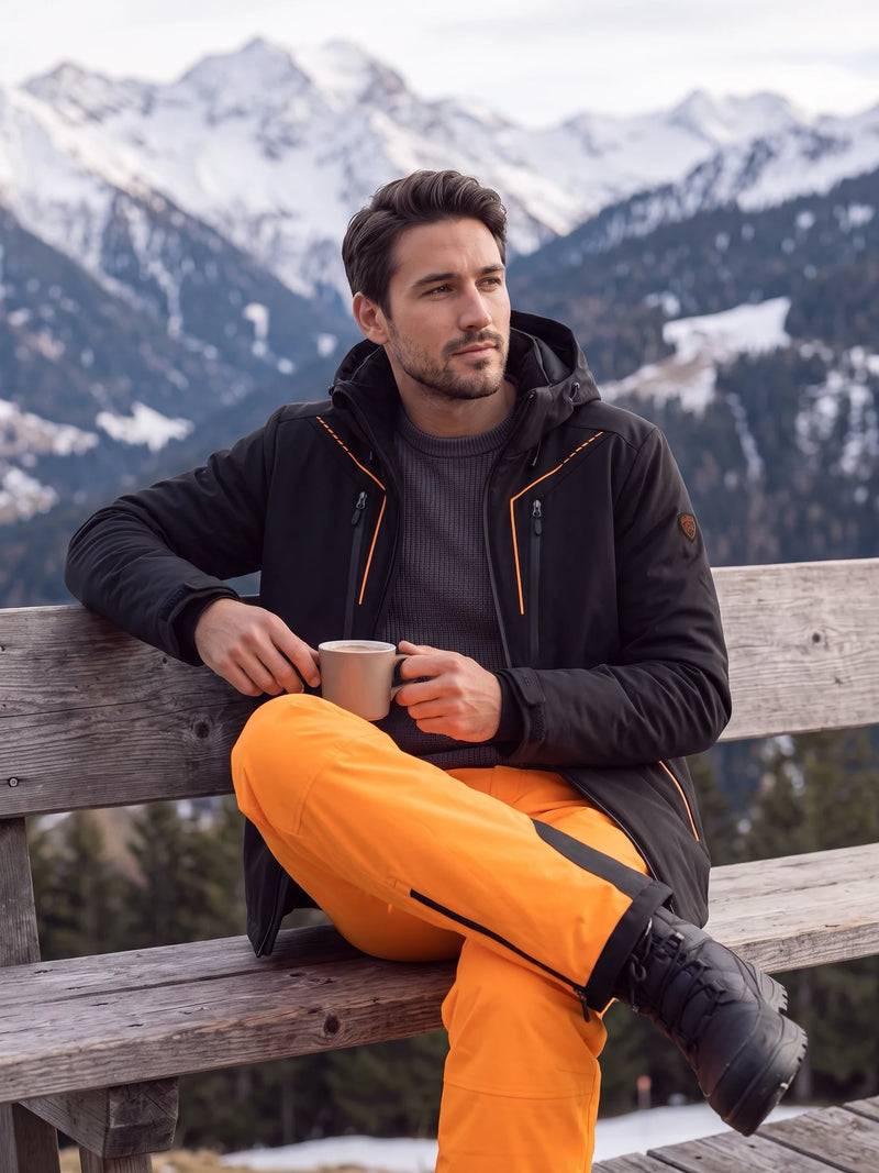 Summit | Heren Ski Jacket Black