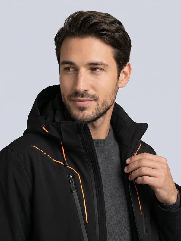 Summit | Heren Ski Jacket Black
