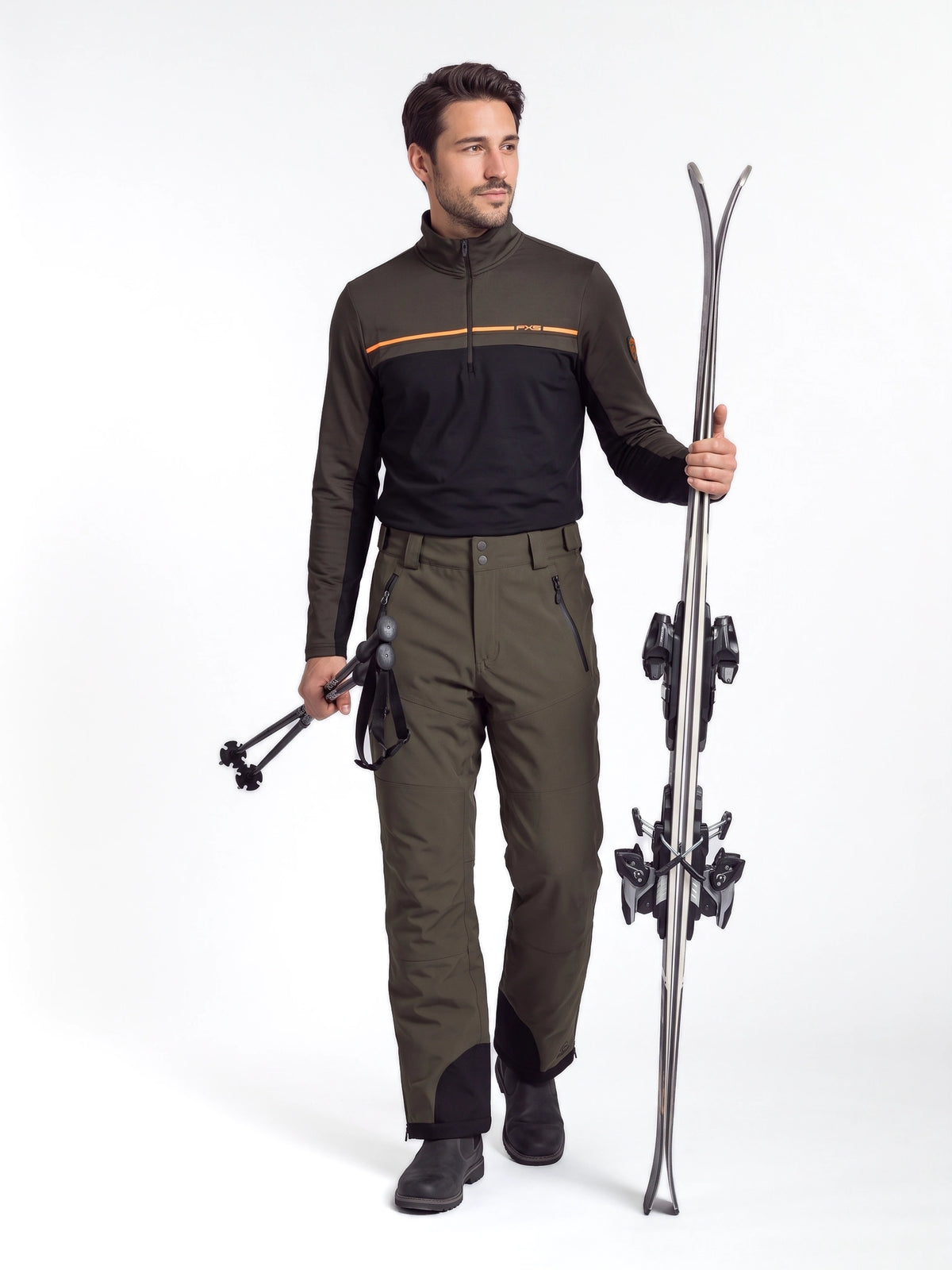 Tobyn | Heren Skipully Dark Olive