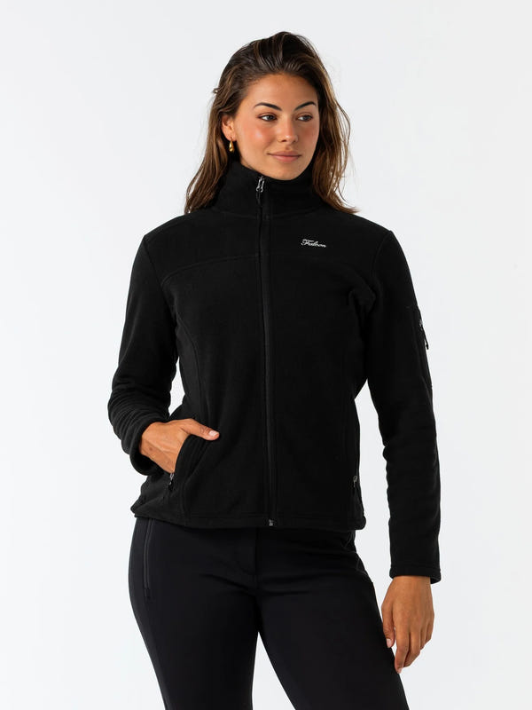 Carlien | Lady Fleece Fullzip Black 1