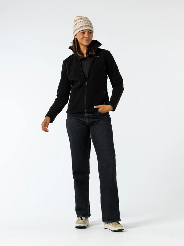 Carlien | Lady Fleece Fullzip Black 3