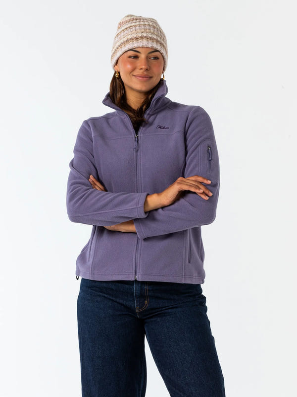 Carlien | Lady Fleece Fullzip Blue Grape 1