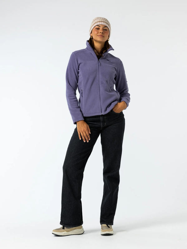 Carlien | Lady Fleece Fullzip Blue Grape 3