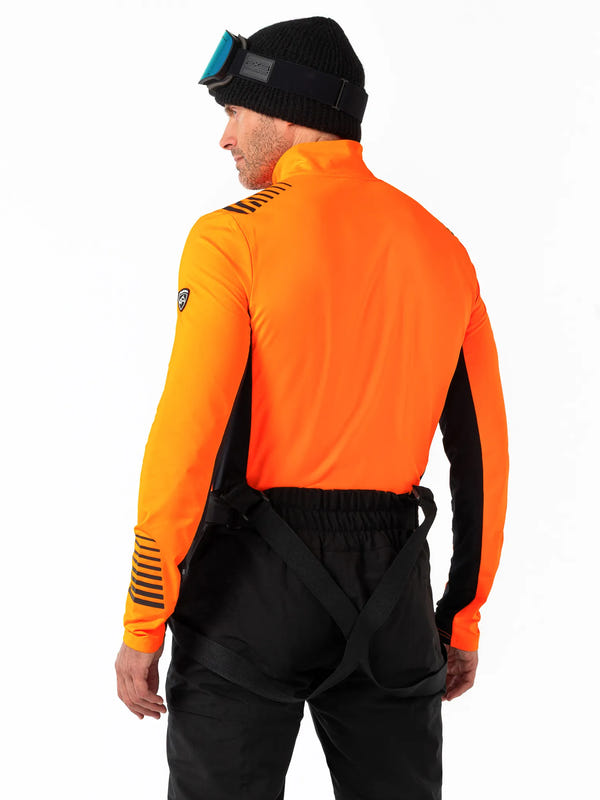 Denzel | Men's Ski Pullover Shocking Orange 2