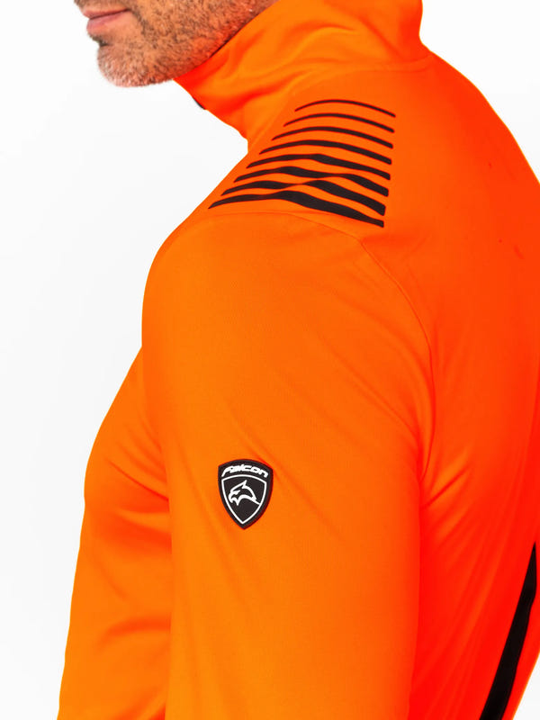 Denzel | Men's Ski Pullover Shocking Orange 3