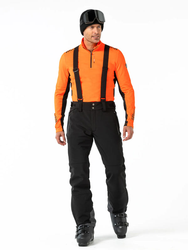 Joshua | Men's Softshell Ski Pants Black 1