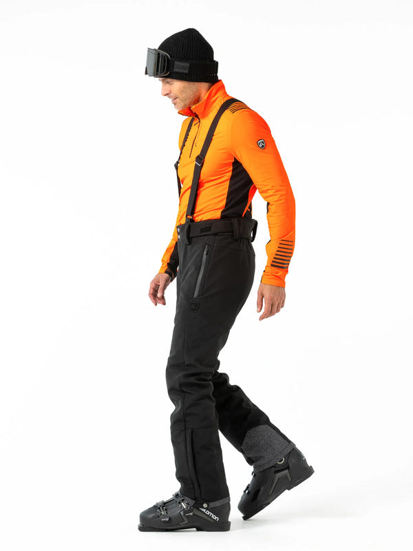 Joshua | Men's Softshell Ski Pants Black 3