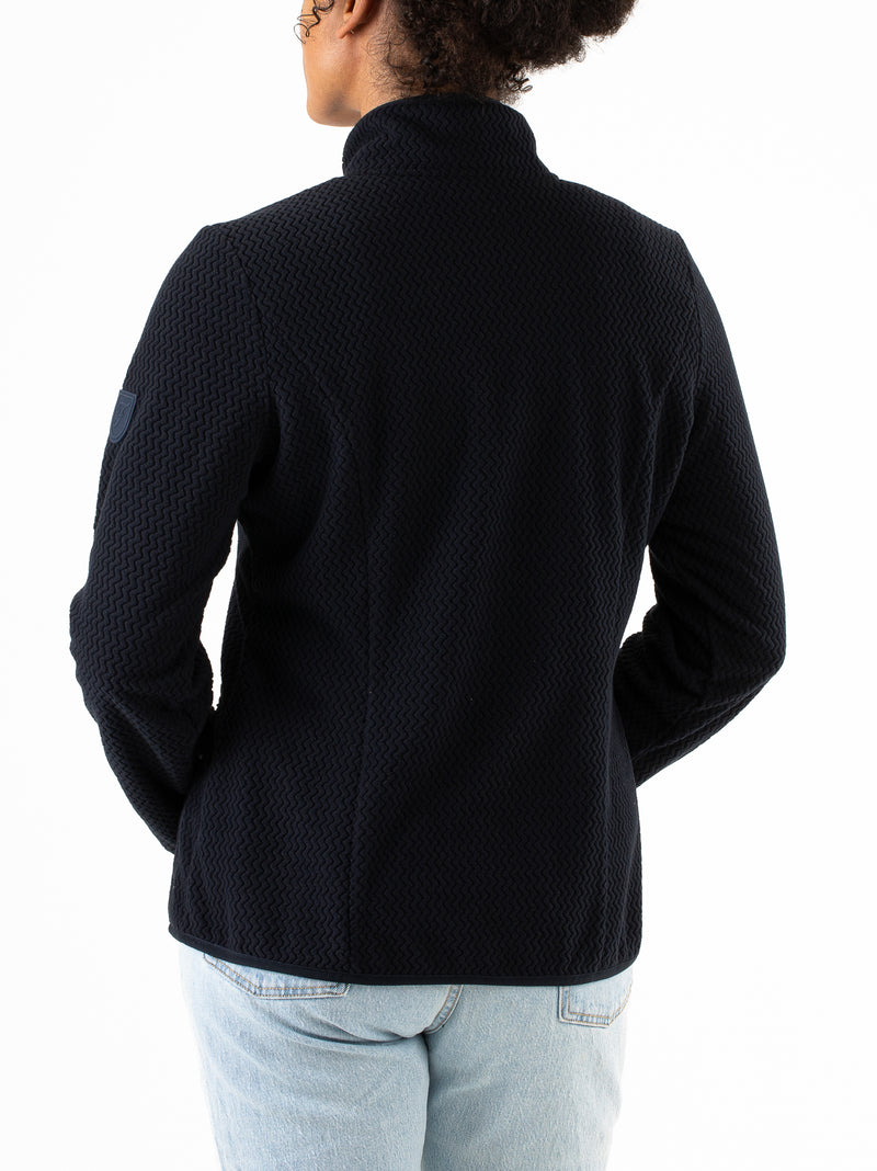 Lotta Jacquard Fleecejacke Damen