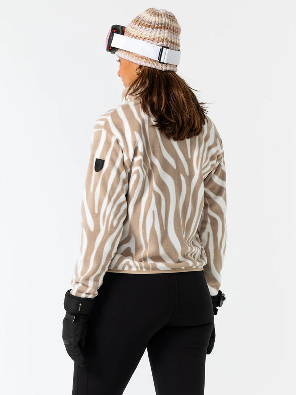 Oxitane | Lady Full Zip Vest Zebra Hay 2