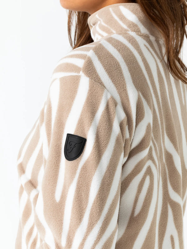 Oxitane | Lady Full Zip Vest Zebra Hay 4
