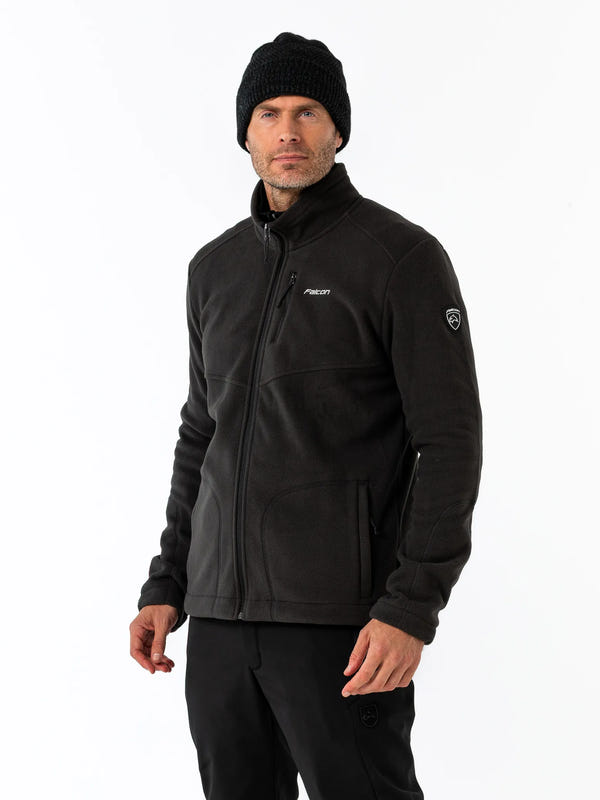 Robby | Herren Fleece-Reißverschlussjacke Phantom 1