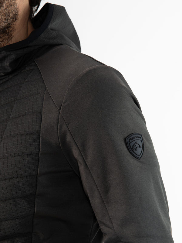 Stedman | Herren Fullzip Top Schwarze Olive 4