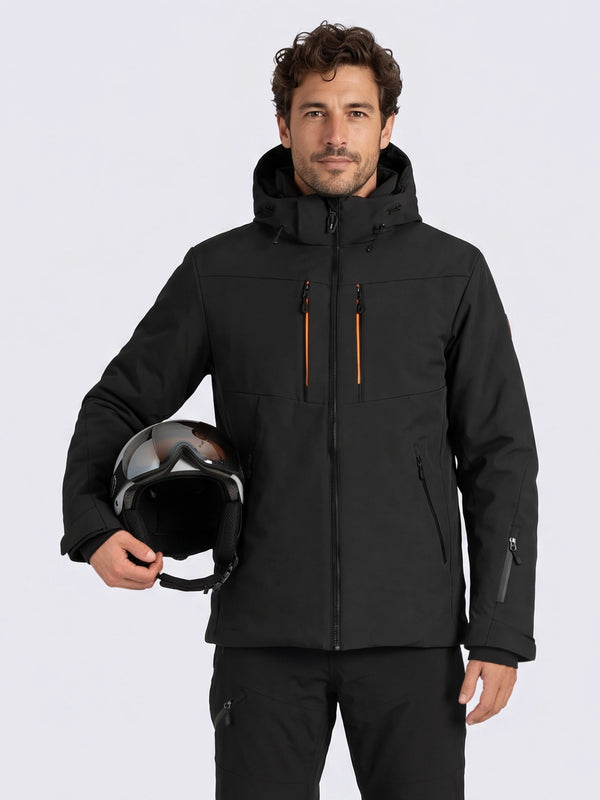 Alpha | Heren Ski Jacket Black
