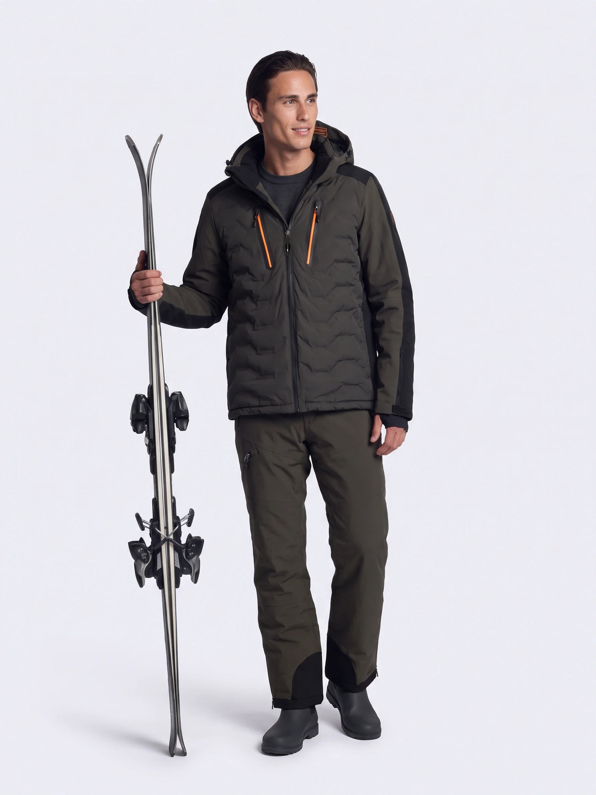 Brian Sn62 | Man Ski Jacket Dark Olive