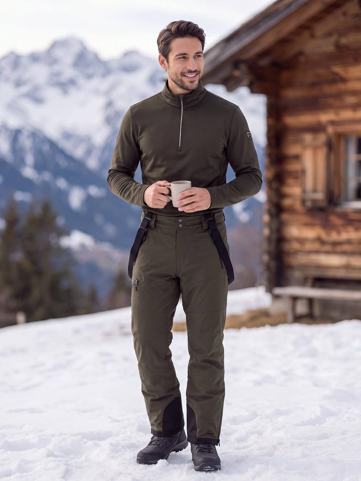Haller | Man Skipully Dark Olive