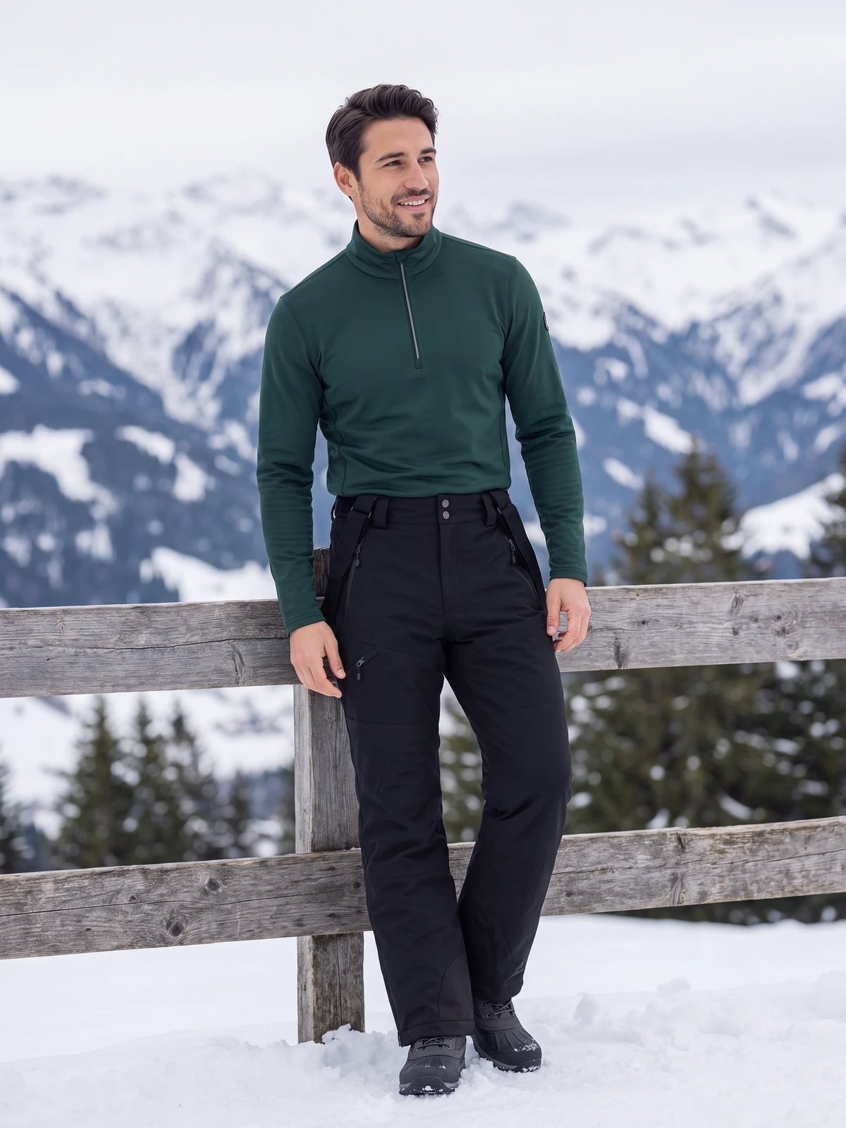 Haller | Man Skipully Retro Green