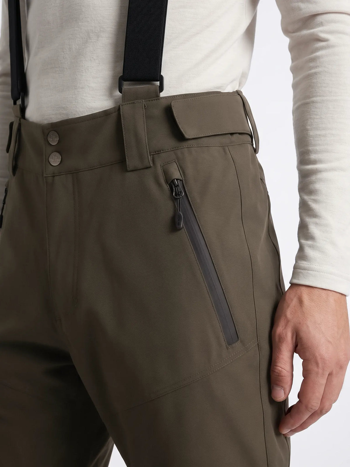 Phoenix One | Heren Skipant Dark Olive