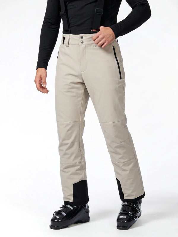 Range | Heren Softshell Ski Pants Stone Frost