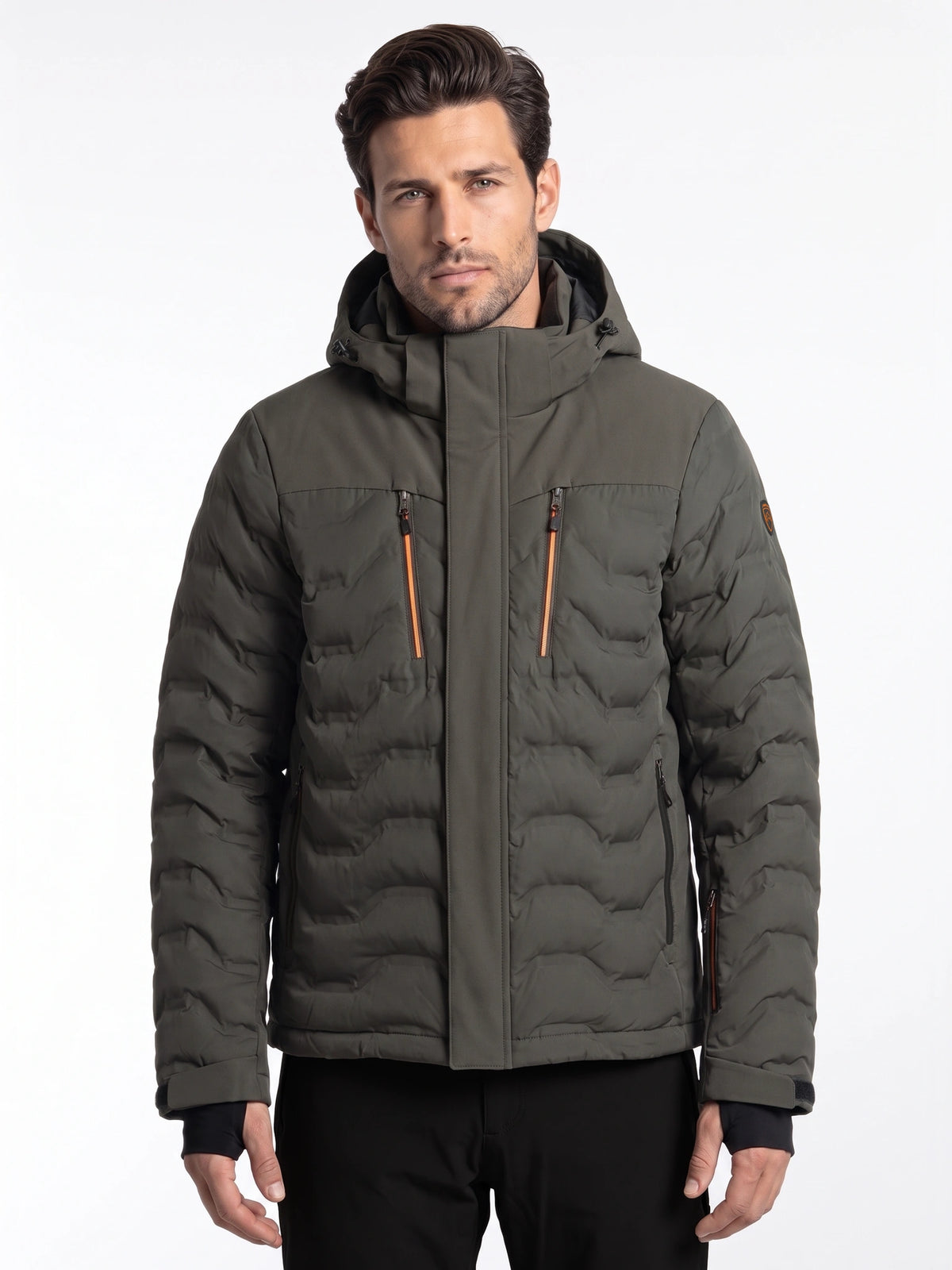 Ranger | Heren Ski Jacket Dark Olive