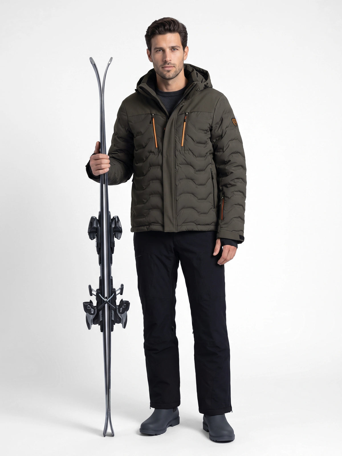 Ranger | Heren Ski Jacket Dark Olive