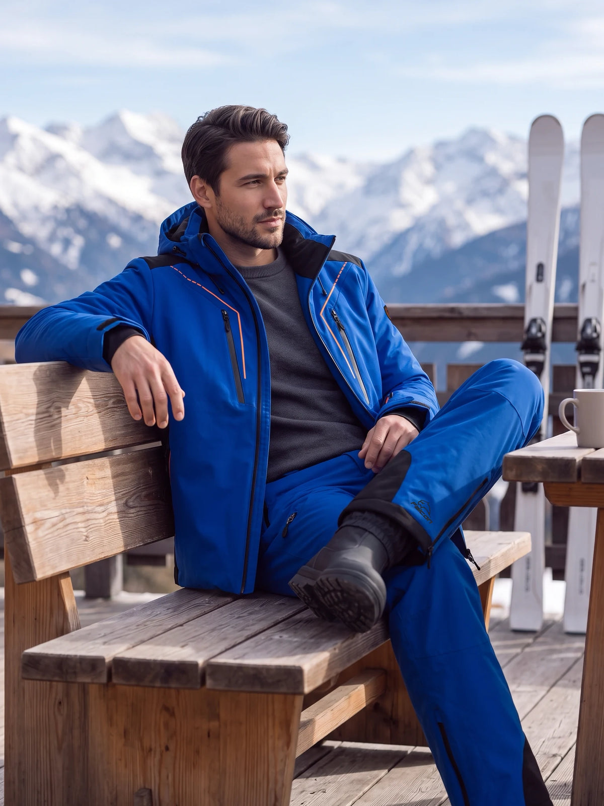 Summit | Men Ski Jacket Astral Blue