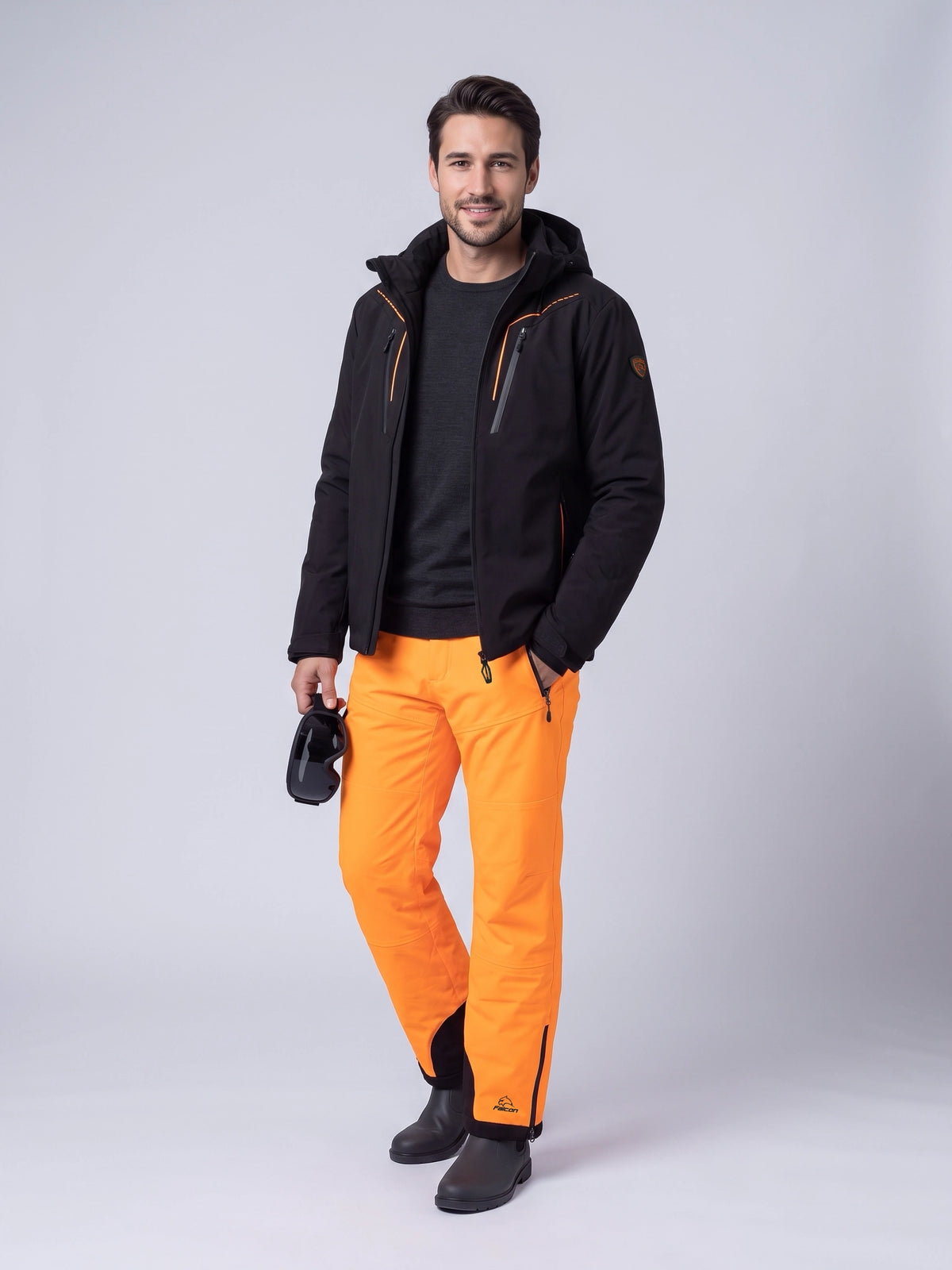 Summit | Heren Ski Jacket Black